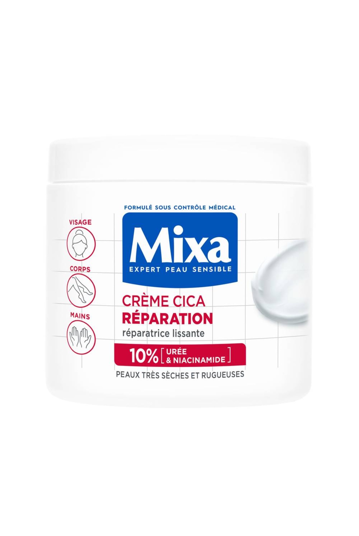 Image Mixa Crème Cica Reparation 400ml