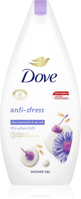 Image Dove Anti-Stress Blue Chamomile & Oat Milk 450 ml 