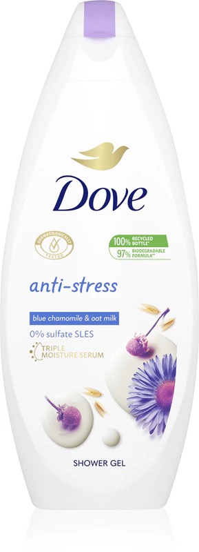 Image Dove Anti-Stress Blue Chamomile & Oat Milk 250 ml 