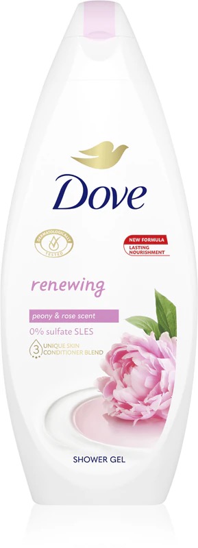 Image Dove Renewing Peony & Rose 250 ml