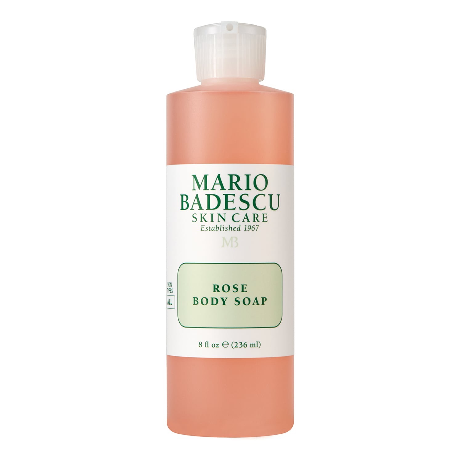 Image MARIO BADESCU Savon Rose - Savon hydratant pour le corps 236ml