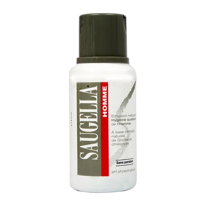 Image SAUGELLA Solution Nettoyante Homme, 200ml