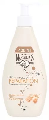 Image Le Petit Marseillais Lait Soin Hydratant Réparation 400 ml