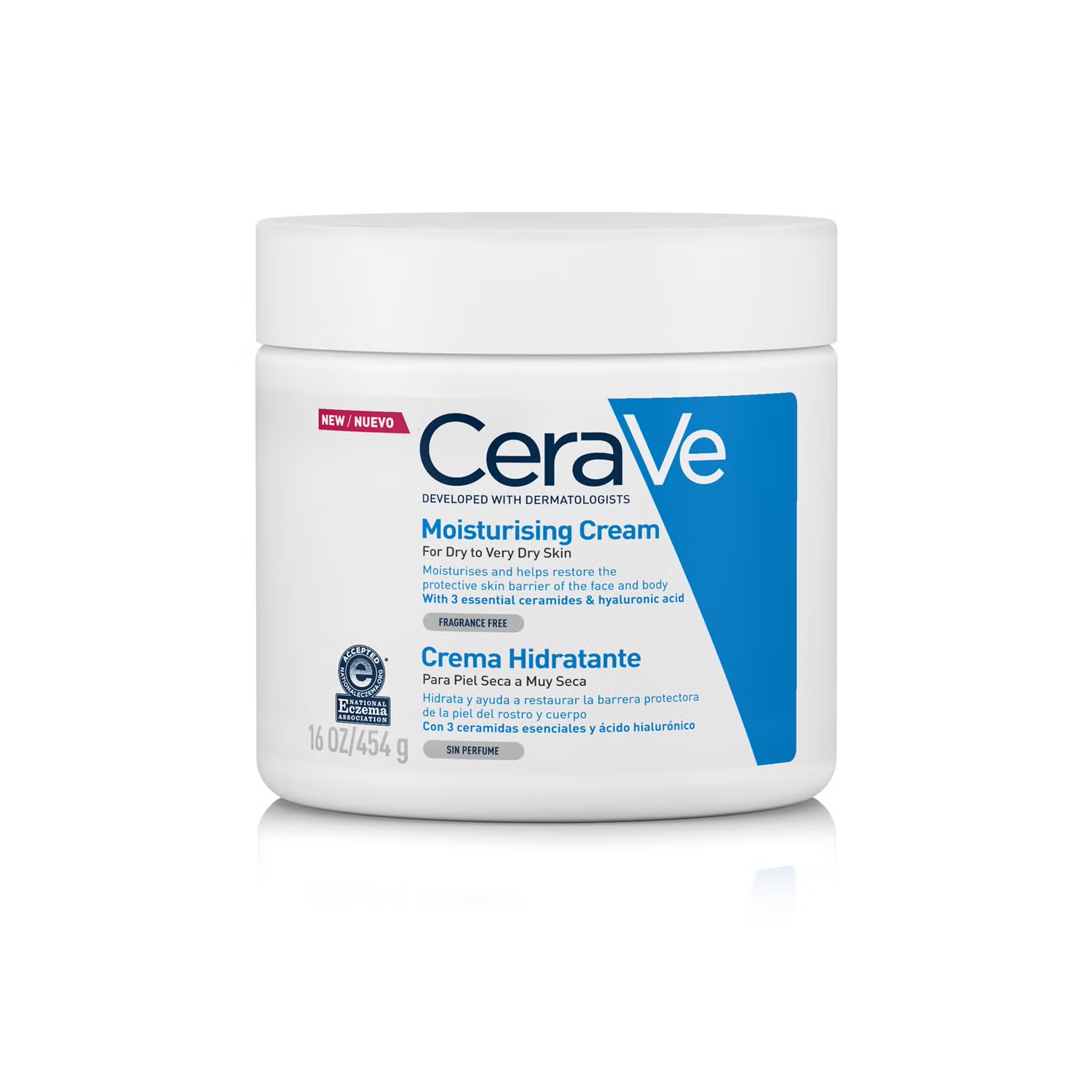 Image CeraVe Baume Hydratant Visage et Corps Peaux Sèches à Très Sèches 454g